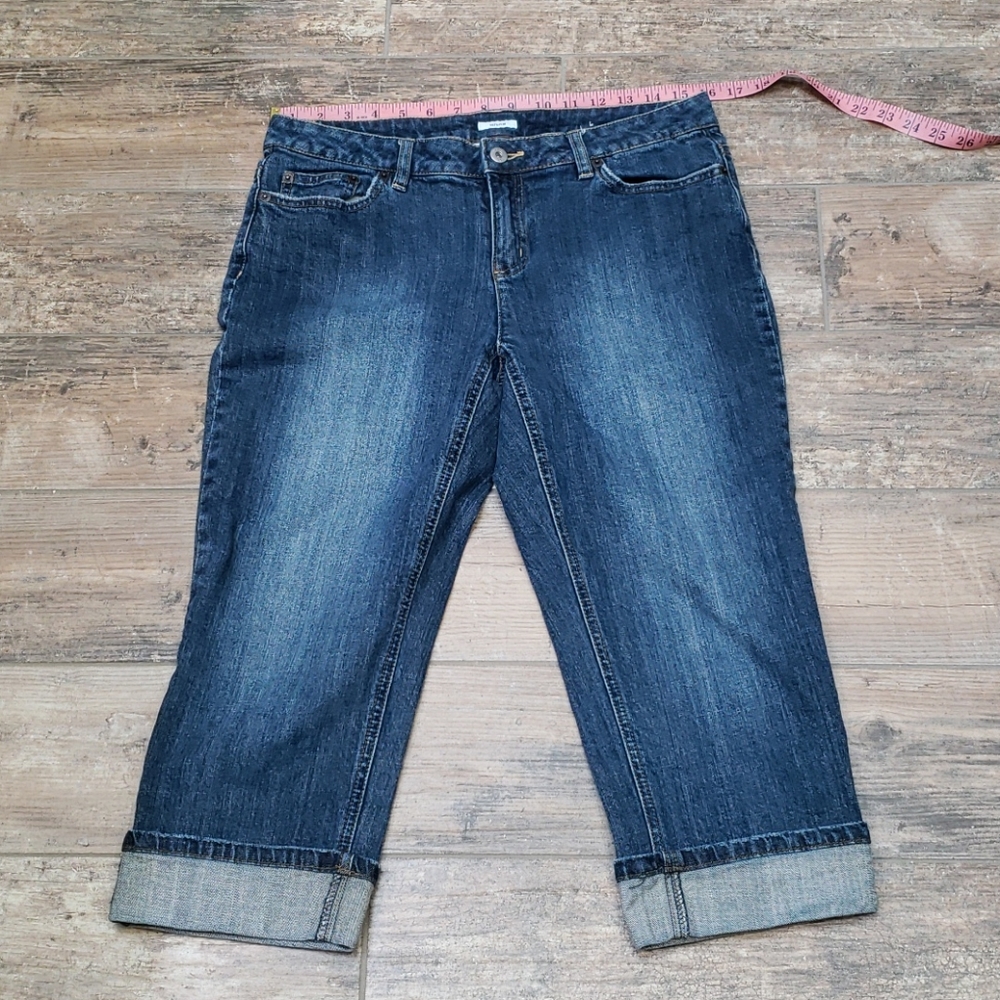Liz & Co stretch capri jeans 👖 10P